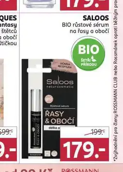 Rossmann Saloos bio růstové sérum nabídka