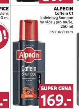 Rossmann Alpecin kofeinový šampon nabídka