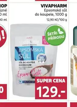 Rossmann Vivapharm epsomská sůl nabídka