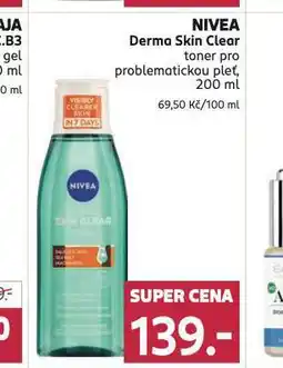 Rossmann Nivea derma skin clear toner nabídka