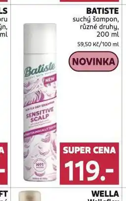 Rossmann Batiste suchý šampon nabídka