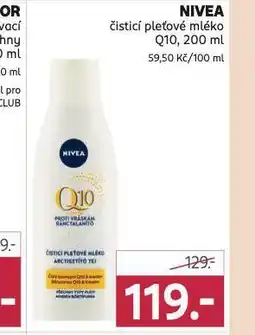 Rossmann Nivea čistící pleťové mléko nabídka