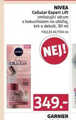 Rossmann Nivea cellular expert lift sérum nabídka