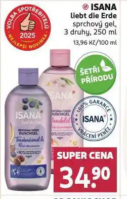 Rossmann Isana sprchový gel nabídka
