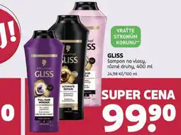 Rossmann Gliss šampon nabídka