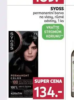 Rossmann Soss permanentní barva na vlasy nabídka