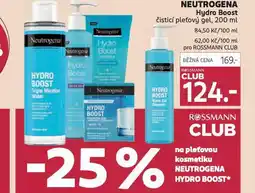 Rossmann Neutrogena hydro boost pleťový gel nabídka