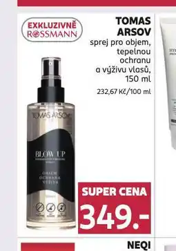 Rossmann Tomas arsov sprej pro objem nabídka