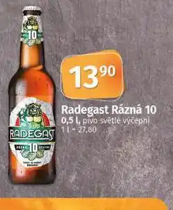 Coop Pivo radegast rázná 10 nabídka