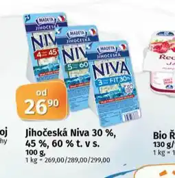 Coop Jihočeská niva nabídka
