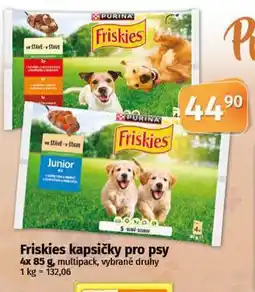 Coop Friskies kapsičky pro psy nabídka