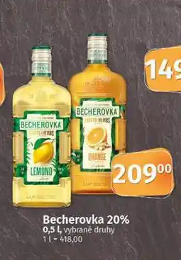 Coop Becherovka 20% nabídka