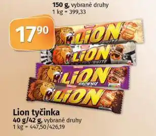 Coop Lion tyčinka nabídka