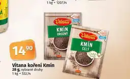 Coop Vitana koření kmín nabídka