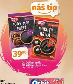 Coop Dr. oetker mák nabídka