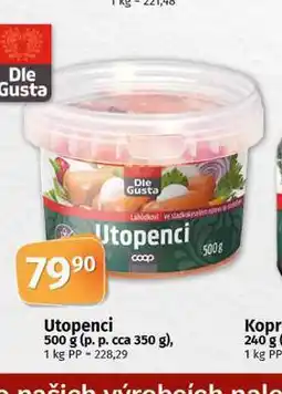 Coop Utopenci nabídka