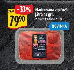 Albert Vepřová játra na gril nabídka