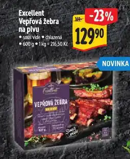 Albert Vepřová žebra na pivu nabídka