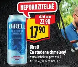 Albert Birell nealkoholické pivo nabídka
