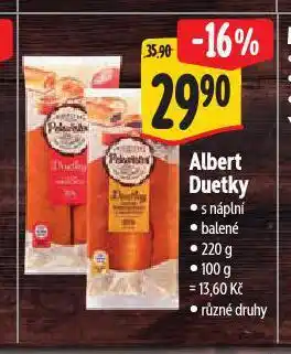 Albert Duetky nabídka