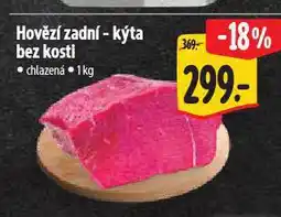 Albert Hovězí zadní bez kosti nabídka