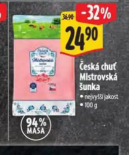 Albert Mistrovská šunka nabídka