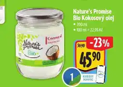 Albert Bio kokosový olej nabídka