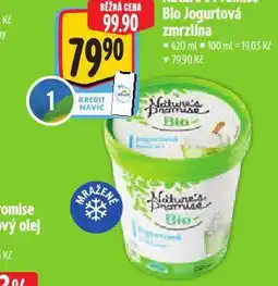 Albert Bio jogurtová zmrzlina nabídka