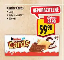 Albert Kinder cards nabídka