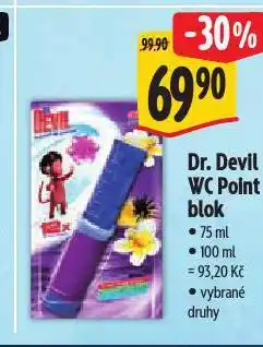 Albert Dr. devil wc point block nabídka