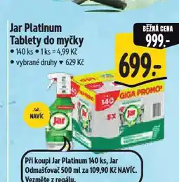 Albert Jar tablety do myčky nabídka