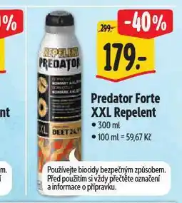 Albert Repelent predator forte nabídka