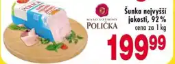 Qanto Šunka nejvyšší jakosti, 92% nabídka