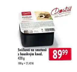 Qanto Svíčková na smetaně s houskvým kned. nabídka