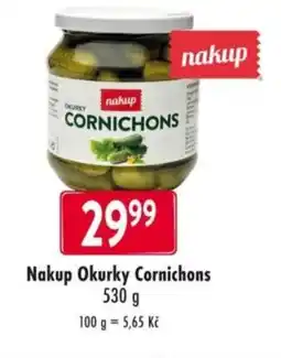 Qanto Nakup Okurky Cornichons nabídka