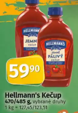 COOP TIP HELLMANN'S Kečup nabídka