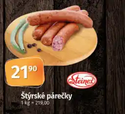 COOP TIP Štýrské párečky nabídka
