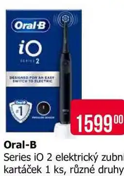 Teta Oral-B Series iO 2 elektrický zubni kartáček 1 ks, různé druhy nabídka