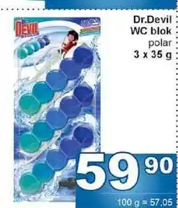 Jip Dr.Devil WC blok polar 3 x 35 g nabídka
