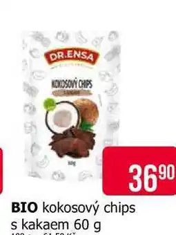 Teta DR.ENSA kokosový chips s kakaem 60 g nabídka