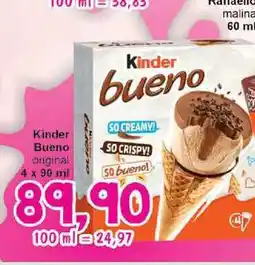 Jip Kinder Bueno original 4 x 90 ml nabídka