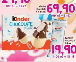 Jip Kinder chocolate 4 x 55 ml nabídka