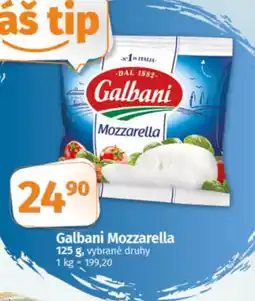 COOP TIP Galbani Mozzarella nabídka