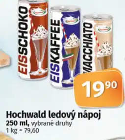 COOP TIP Hochwald ledový nápoj nabídka