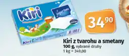 COOP TIP Kiri z tvarohu a smetany nabídka