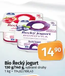 COOP TIP Bio Řecký jogurt nabídka