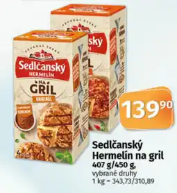 COOP TIP Sedlčanský Hermelín na gril nabídka