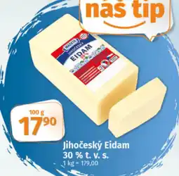 COOP TIP Jihočeský Eidam 30% t. v. s. nabídka