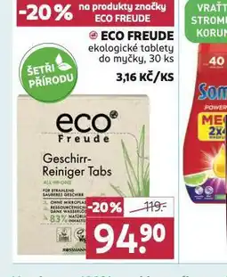 Rossmann Eco freude ekologické tablety do myčky nabídka