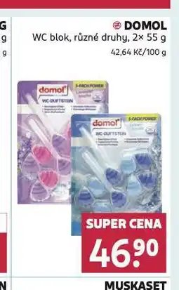 Rossmann Domol wc blok nabídka